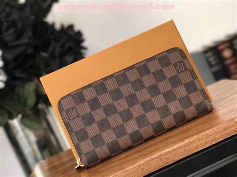 louis vuitton zippy compact wallet replica|louis vuitton checkered wallet.